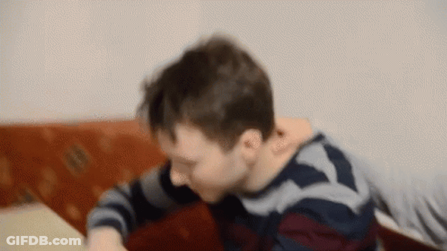 Head Desk Super Sad Guy GIF