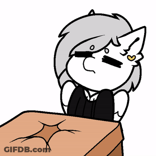 Head Desk Unicorn GIF
