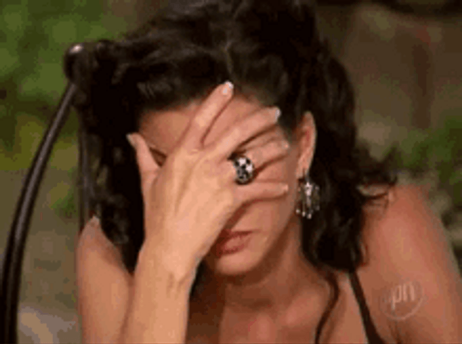 Head In Hands Face Palm This Is So Wrong GIF