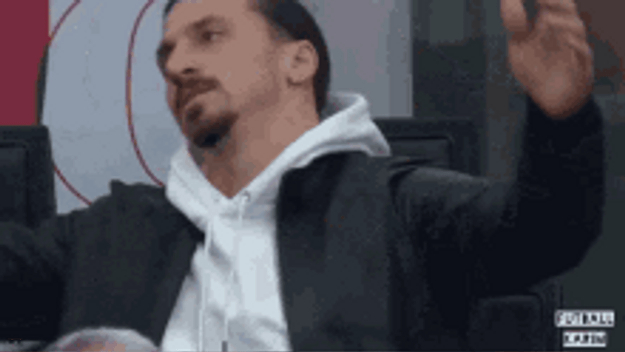 Head In Hands Football Zlatan GIF