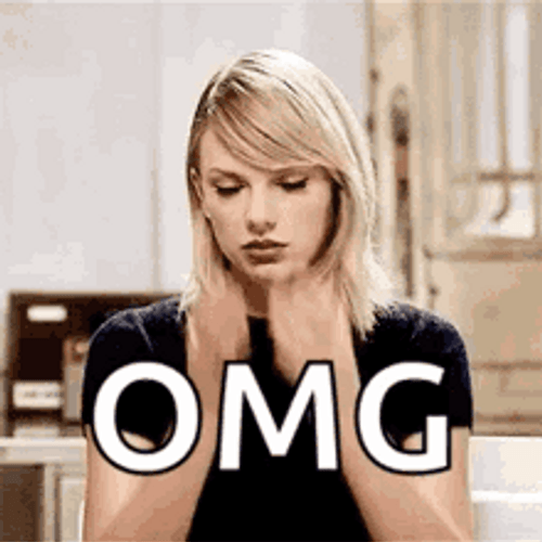 Head In Hands OMG Oh My God Taylor Swift GIF