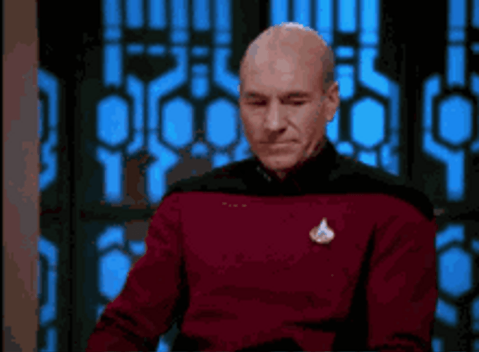 Head In Hands Star Trek This Is Unbelievable GIF