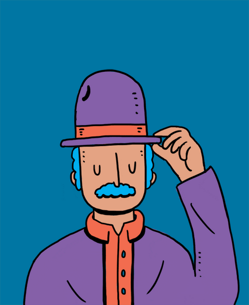 Head Inside Head Animation GIF