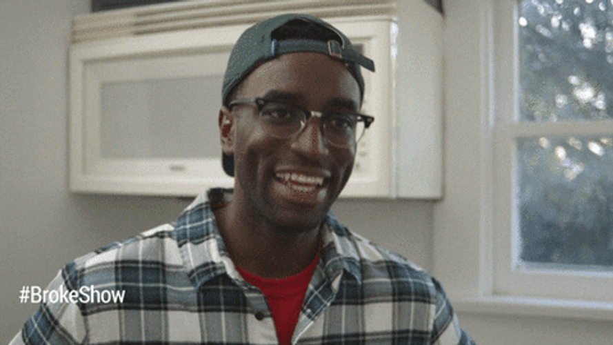 Head Nod Black Guy Happy Listening GIF