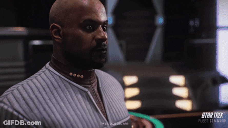 Head Nod Okay Star Trek GIF