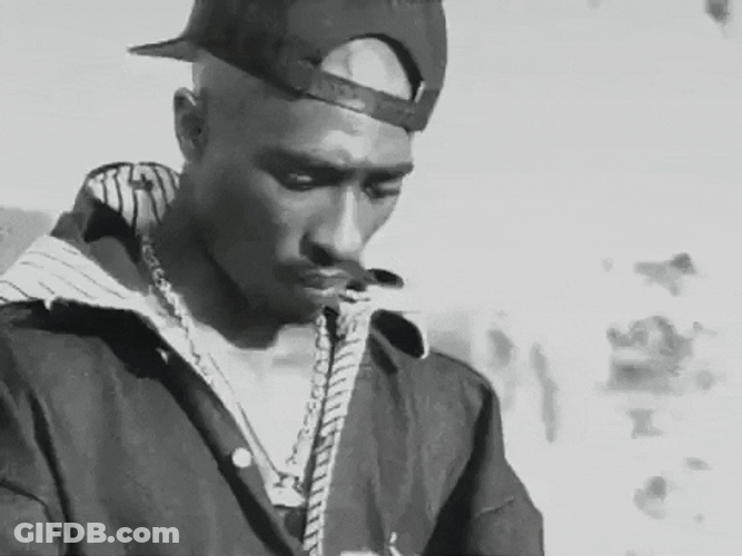 Head Nod Tupac Shakur Listening GIF