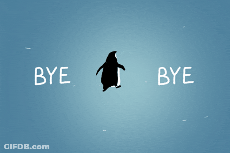 Head Out Leaving Penguin GIF