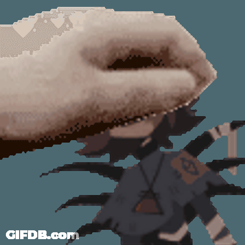Head Pat Fundamental Paper Education Sticker GIF