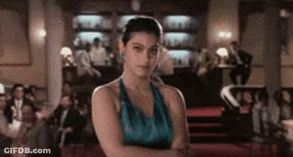Head Shake Kajol Claps GIF