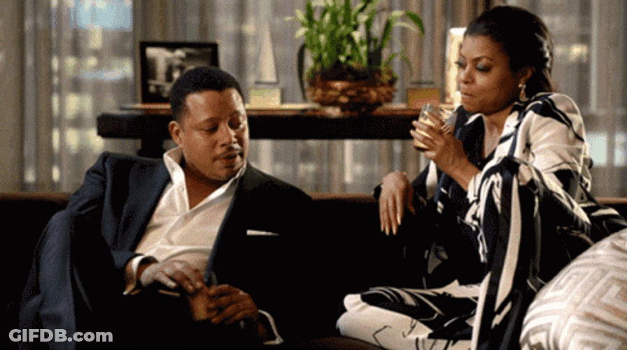 Head Slap Back Couple Fight Empire Series GIF