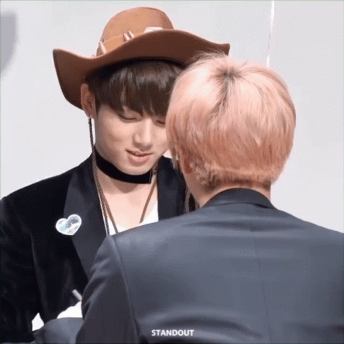 Head Slap Jungkook Jin Bts Kpop GIF