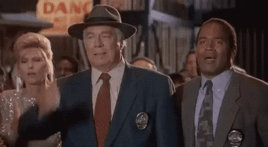 Head Slap Oscars Academy Awards Naked Gun GIF