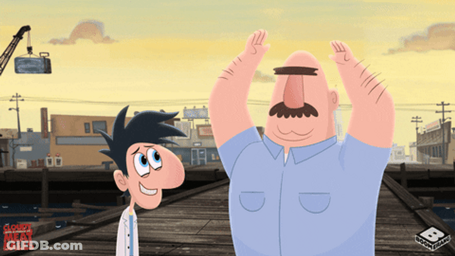Head Tap Flint And Tim Lockwood GIF