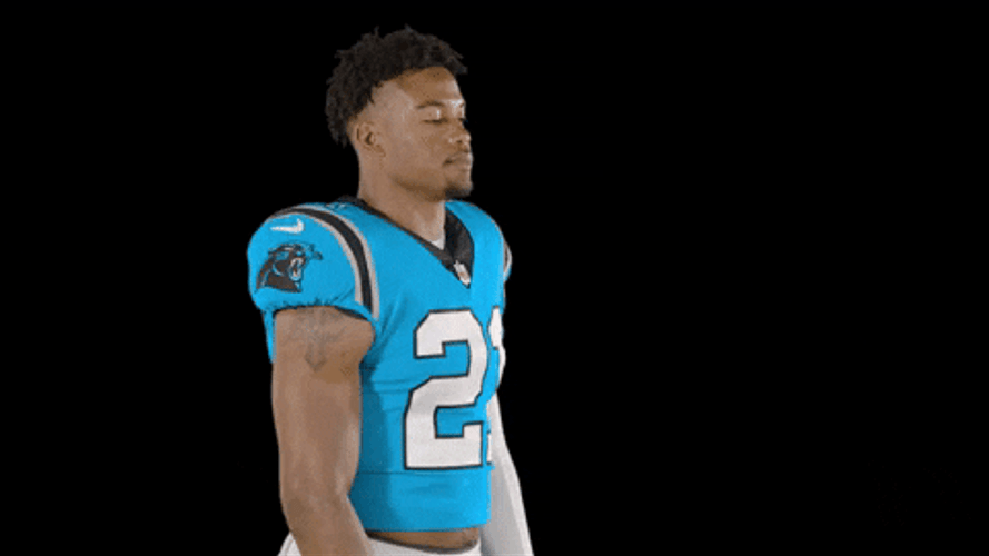 Head Tilt Walk Off Carolina Panthers GIF