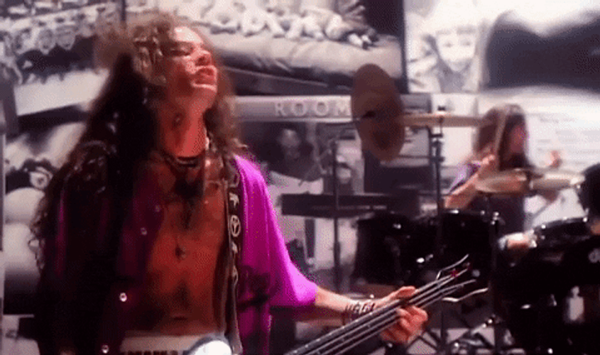 Headbang Metal Band Concert GIF