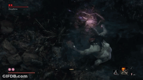 Headless Video Game Screenshot GIF