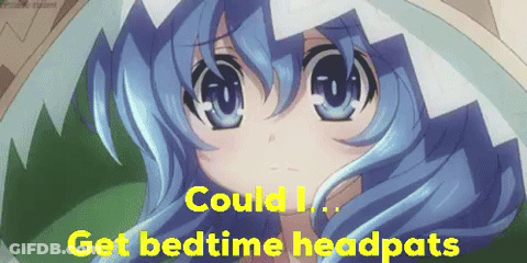 Headpats Anime Good Night Anime GIF
