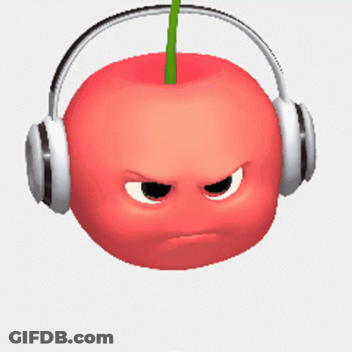 Headphones Apple Winking GIF