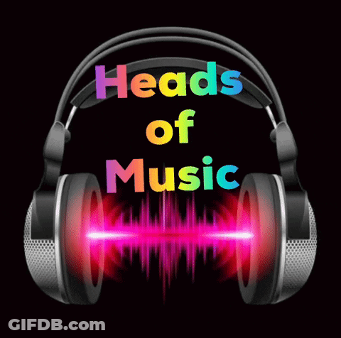 Headphones Saying Heads Of Music GIF