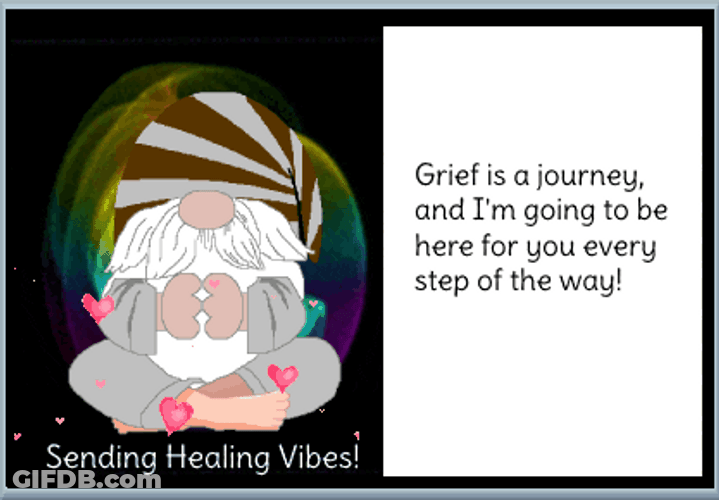 Healing Vibes Be Here For You Every Step GIF