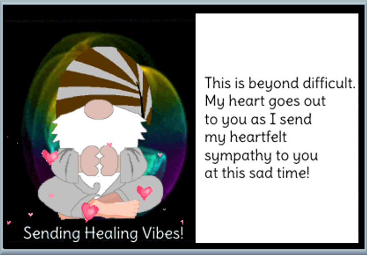 Healing Vibes My Heart Goes Out To You GIF