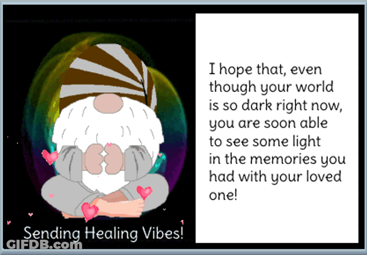 Healing Vibes See Some Light In Memories GIF