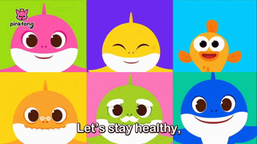 Healthy Baby Shark GIF