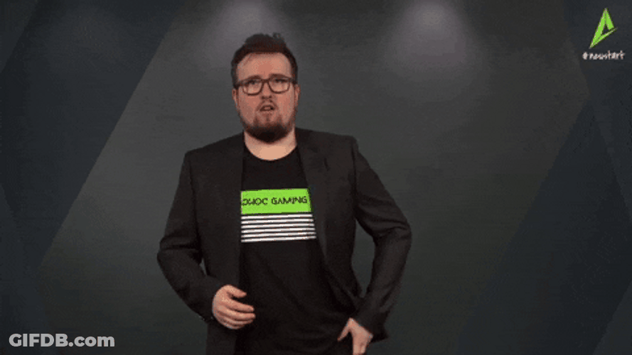 Heart Attack Guy With Glasses GIF