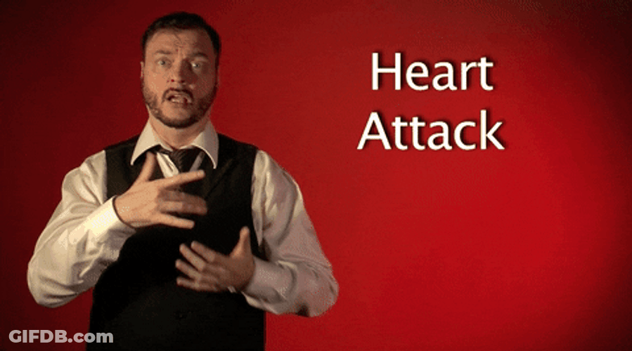 Heart Attack Sign GIF