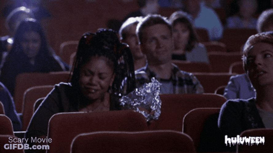 Heart Attack Watching Cinema GIF