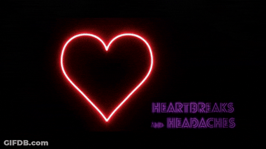 Heart Break And Headaches GIF