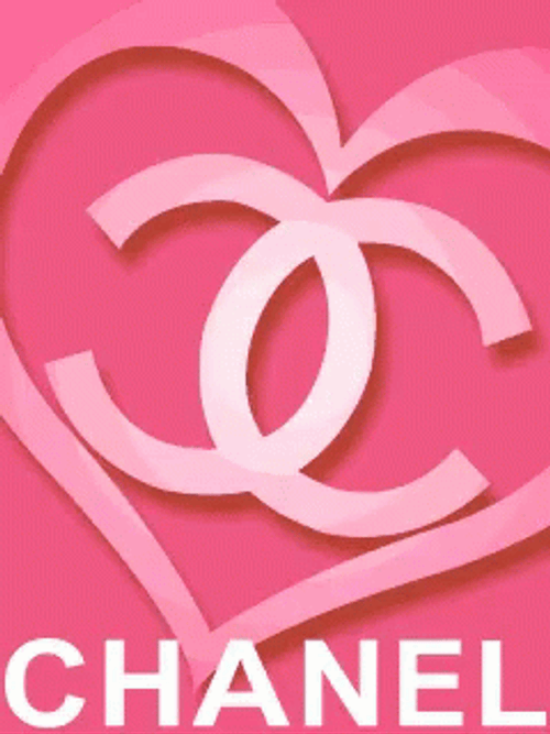 Heart Chanel Brand Logo GIF