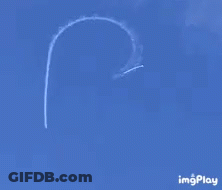 Heart Drawn In Blue Sky With Imgplay GIF