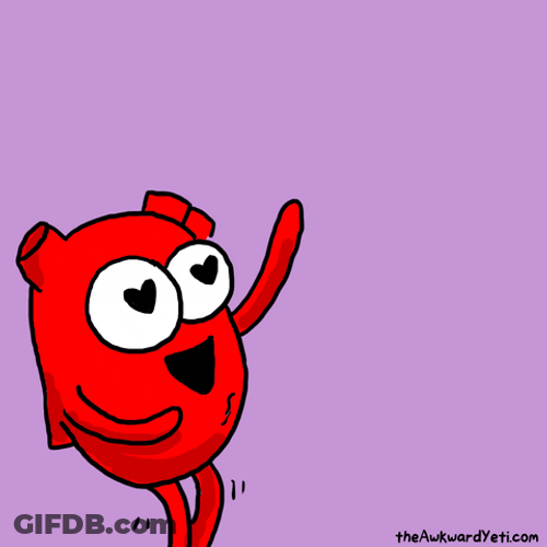 Heart Eyes Butterfly GIF