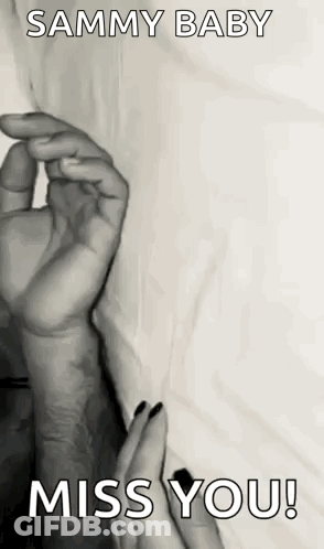 Heart Eyes Text In Red GIF