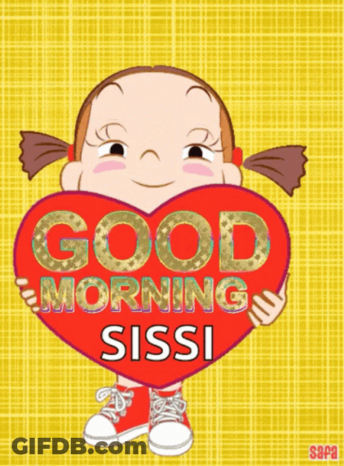 Heart Good Morning Sister GIF