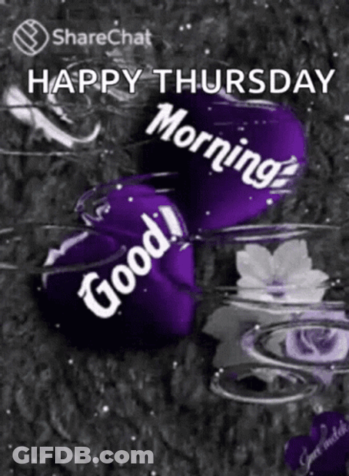 Heart Good Morning Thursday Funny GIF
