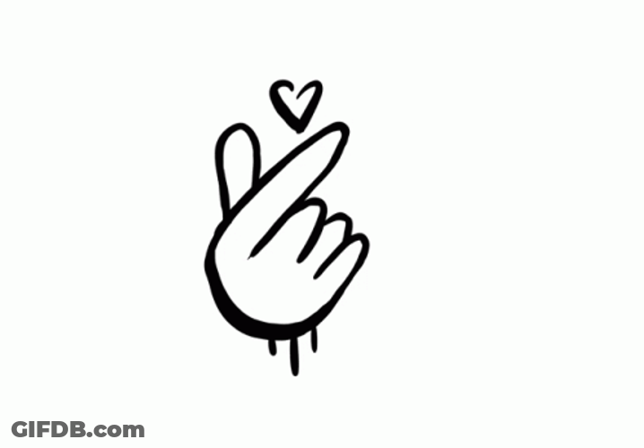 Heart Hand With Glowing Heart GIF