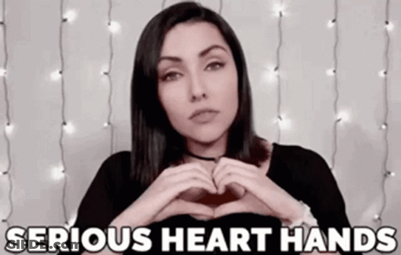 Heart Hands GIF