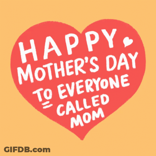 Heart Happy Mothers Day Funny GIF
