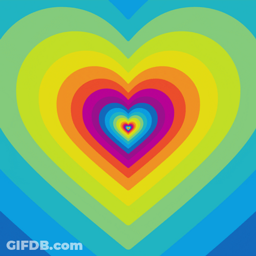 Heart Hypnotizing Graphic Design GIF