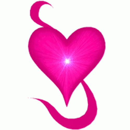 Heart In Flashing Colors GIF