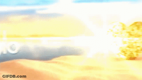 Heart In Sand With Love Island GIF