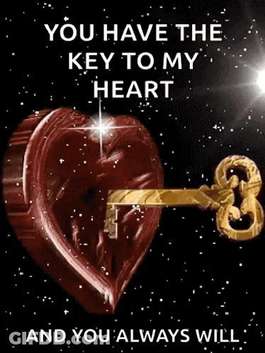 Heart Key You Have Key To My Heart GIF