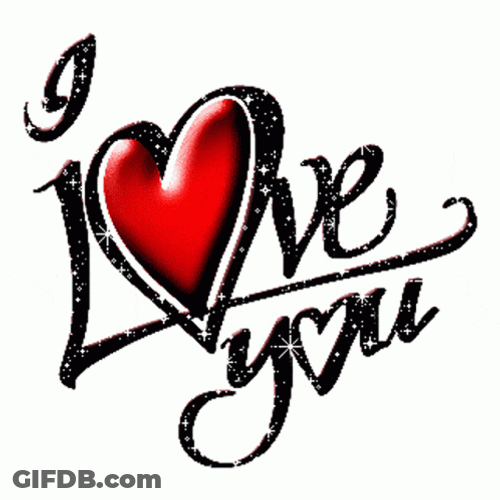 Heart Love You I GIF