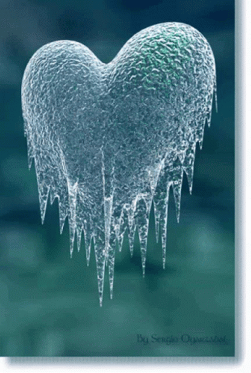 Heart On Ice Cold Hearted GIF
