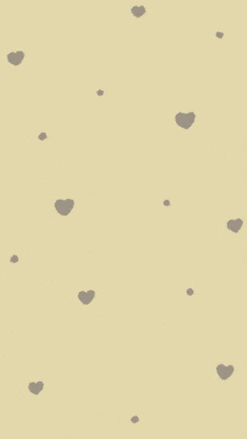 Heart On Light Yellow Background GIF
