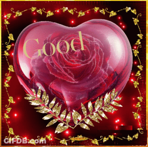 Heart Saying Good GIF