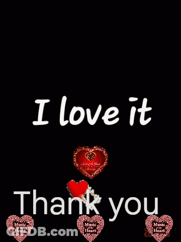 Heart Saying I Love It GIF
