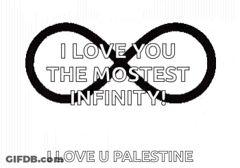 Heart Saying I Love You The Mostest Infinity GIF